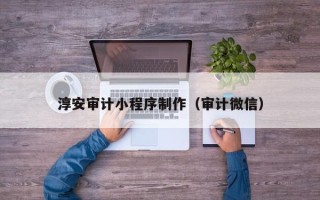 微山淳安审计小程序制作（审计微信）